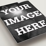 "The Big Picture" - Save the Dates in Ivory by Minted - Detail