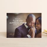 "Timeless" - Save the Dates in White by Oscar and Emma - Karly Depew - Front