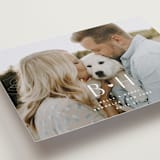 "Bella" - Save the Dates in Quartz by Kristie Kern - Detail