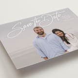 "Sweetest Love" - Save the Dates in Snow by Lauren Chism - Detail