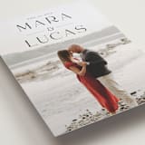 "modern classic" - Save the Dates in Midnight by Shirley Lin Schneider - Detail