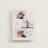 "Love Trio" - Save the Dates in Natural by Mansi Verma - Front