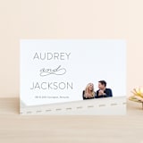 "Forever And" - Save the Dates in Black Tie by Kim Dietrich Elam - Front