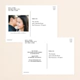 "BOOM Pop the Champagne" - Save the Dates in Midnight by Erika Firm - Back of Card