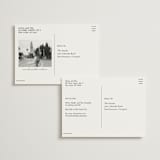 "Garden Heirloom" - Save the Dates in Garden by Elly - Back of Card Options