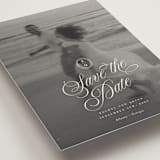 "Vintage Romance" - Save the Dates in Ivory by Paper Raven Co. - Detail