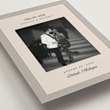 "Linea" - Save the Dates in Noir by Pixel and Hank - Detail