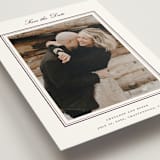 "Engraved names" - Save the Dates in Burgundy by Stacey Meacham - Detail