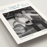 "Opening Titles" - Save the Dates in Lake by Robert and Stella - Detail
