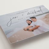 "Penned" - Save the Dates in Noir by JoAnn Jinks - Detail