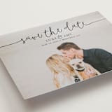 "Pretty Love" - Save the Dates in Onyx by Christine Taylor - Detail