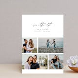 "Modern Photo Booth" - Save the Dates in Granite by Corinne Malesic - Front