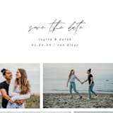 "Modern Photo Booth" - Save the Dates in Granite by Corinne Malesic - Detail