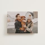 "modern stencil" - Save the Dates in Cloud by Sara Hicks Malone - Front