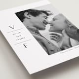 "Initial Attraction" - Save the Dates in Ebony by Kaydi Bishop - Detail