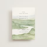 "The Vow" - Save the Dates in Meadow by Elly - Front