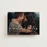 "Because of you" - Save the Dates in Marshmallow by Lea Delaveris - Front