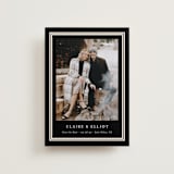"Preppy Frame" - Save the Dates in Tuxedo by Carolyn MacLaren - Front