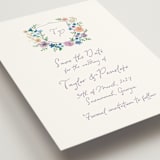 "wildflowers crest" - Save the Dates in Lavender by Cass Loh - Detail