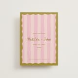 "Paris" - Save the Dates in Macaron by Pink House Press - Front