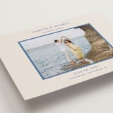 "Bermuda" - Save the Dates in Beach Blue by Ani Somi - Detail