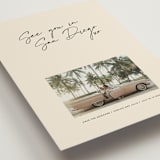 "Heated" - Save the Dates in Mellow by Inkblot Design - Detail