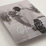 "Signature Pair" - Save the Dates in Pearl by Jessica Williams - Detail