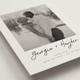 "Nashville" - Save the Dates in Ivory by Susan Brown - Detail