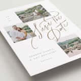 "Let's Escape" - Save the Dates in Sandstone by Erin L. Wilson - Detail