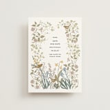 "Wild Clematis" - Save the Dates in Mauve by Tara Grangroth - Front