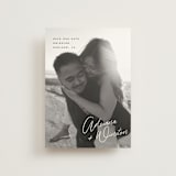 "Adriana" - Save the Dates in Cotton by Hooray Creative - Front