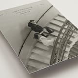 "In Line" - Save the Dates in Noir by Tamara Hilje - Detail