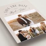 "archway" - Save the Dates in Taupe by Michelle Taylor - Detail
