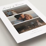 "Soulmates" - Save the Dates in Linen by Jen Tips - Detail