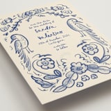 "Santa Catalina" - Save the Dates in Marseille Blue by Ani Somi - Detail