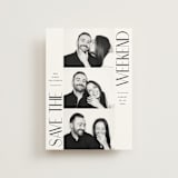 "snapshot" - Save the Dates in Ink by Hudson meet Rose - Front