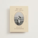 "Ethan" - Save the Dates in Buttercream by Angela Garrick - Front