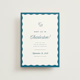 "Meet us" - Save the Dates in Ocean by Kelly Schmidt - Front