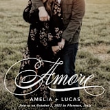 "giorno dell'amore" - Save the Dates in Opal by Erin Hodges - Detail