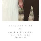 "meant to be" - Save the Dates in Ebony by Angela Thompson - Detail