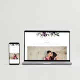 "Garden Stroll" - Save the Dates in Lilac by Creo Study - FREE Wedding Website