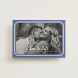 "Deluxe" - Save the Dates in Blueberry by Carolyn MacLaren - Front