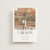 "Photographie" - Save the Dates in Noir by Christie Garcia - Front