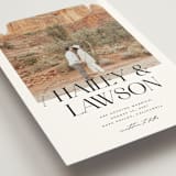 "Photographie" - Save the Dates in Noir by Christie Garcia - Detail