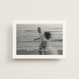 "Gaussian" - Save the Dates in Ivory by Pippa Shaw - Front