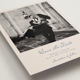 "Swan Crest" - Save the Dates in Royal by Cass Loh - Detail