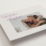 "Modern Display" - Save the Dates in Lavender by Cass Loh - Detail