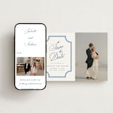 "Marenza" - Save the Dates in Bluebell by Jessica Williams - Free Wedding Website