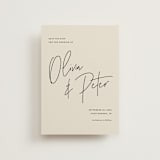 "Signed" - Save the Dates in Champagne by JoAnn Jinks - Front