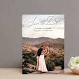 "Smitten" - Save the Dates in Ebony by Nicoletta Savod - Front
